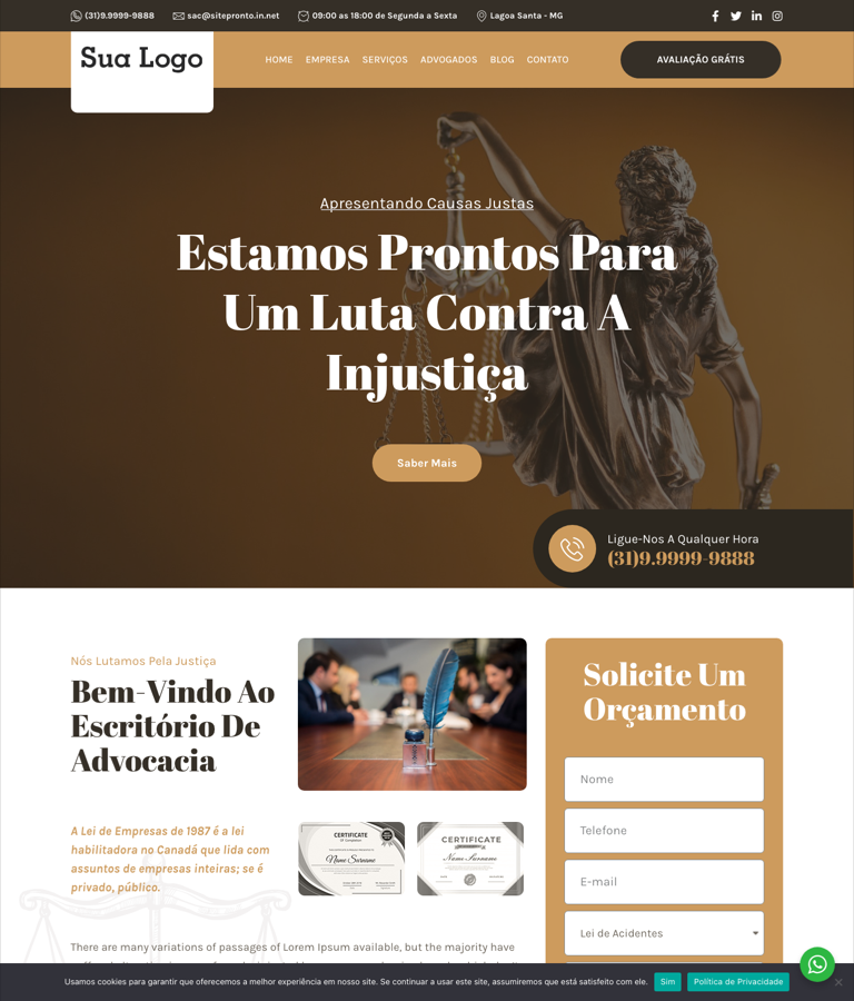 Modelo 008 - Escritório de advocacia