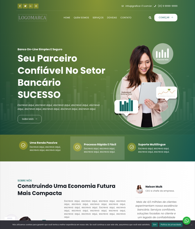 Modelo 060 - Banco e setor financeiro